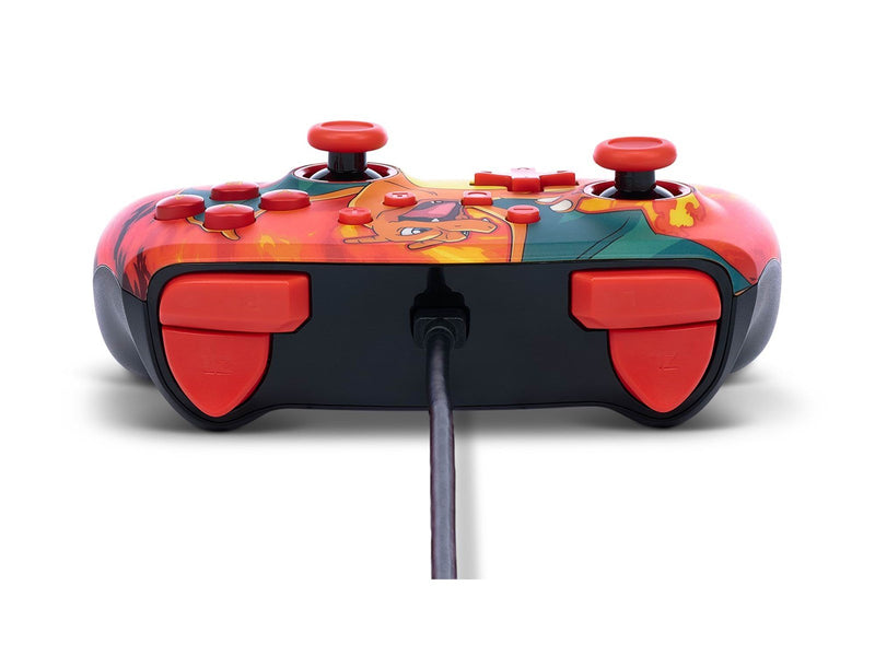 PowerA Enhanced Wired Controller for Nintendo Switch - Pokémon: Charizard Vortex - Wired Controller - Nintendo Switch