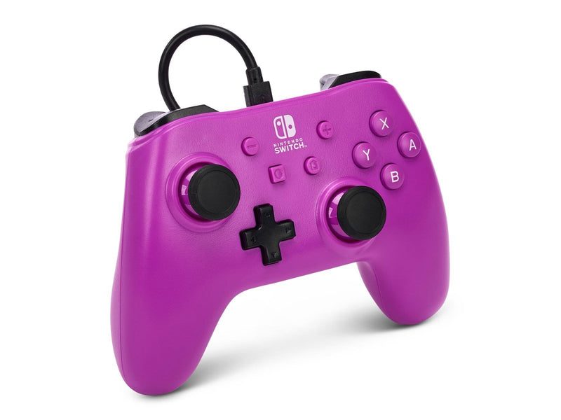 PowerA Wired Controller for Nintendo Switch - Grape Purple - Wired Controller - Nintendo Switch