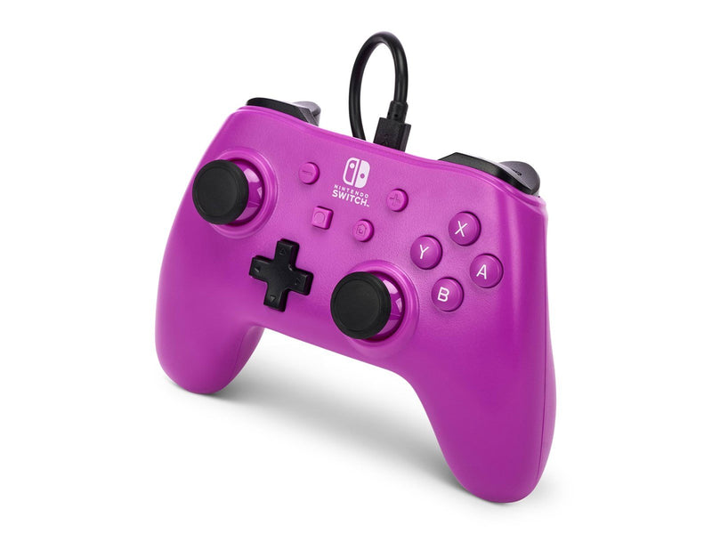 PowerA Wired Controller for Nintendo Switch - Grape Purple - Wired Controller - Nintendo Switch