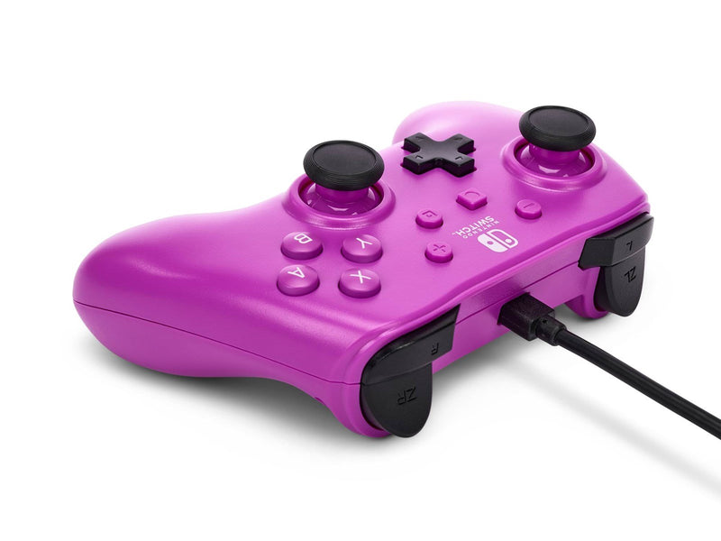 PowerA Wired Controller for Nintendo Switch - Grape Purple - Wired Controller - Nintendo Switch