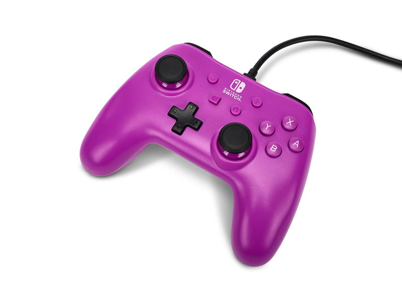 PowerA Wired Controller for Nintendo Switch - Grape Purple - Wired Controller - Nintendo Switch