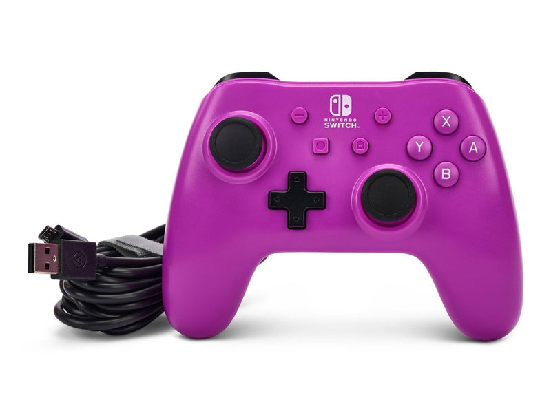 PowerA Wired Controller for Nintendo Switch - Grape Purple - Wired Controller - Nintendo Switch