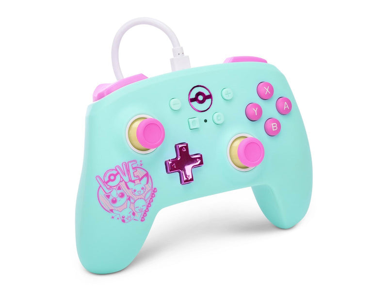 PowerA Enhanced Wired Controller for Nintendo Switch - Pokémon: Sweet Friends - Wired Controller - Nintendo Switch