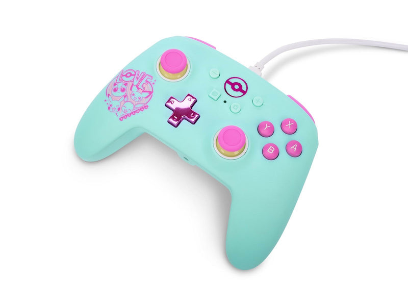 PowerA Enhanced Wired Controller for Nintendo Switch - Pokémon: Sweet Friends - Wired Controller - Nintendo Switch