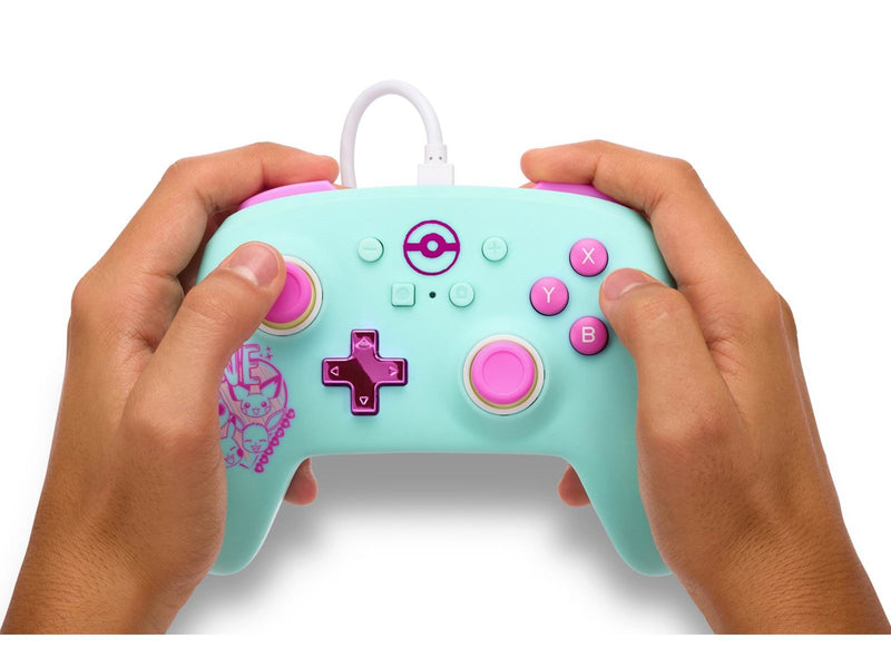 PowerA Enhanced Wired Controller for Nintendo Switch - Pokémon: Sweet Friends - Wired Controller - Nintendo Switch