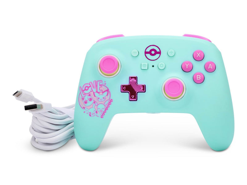 PowerA Enhanced Wired Controller for Nintendo Switch - Pokémon: Sweet Friends - Wired Controller - Nintendo Switch