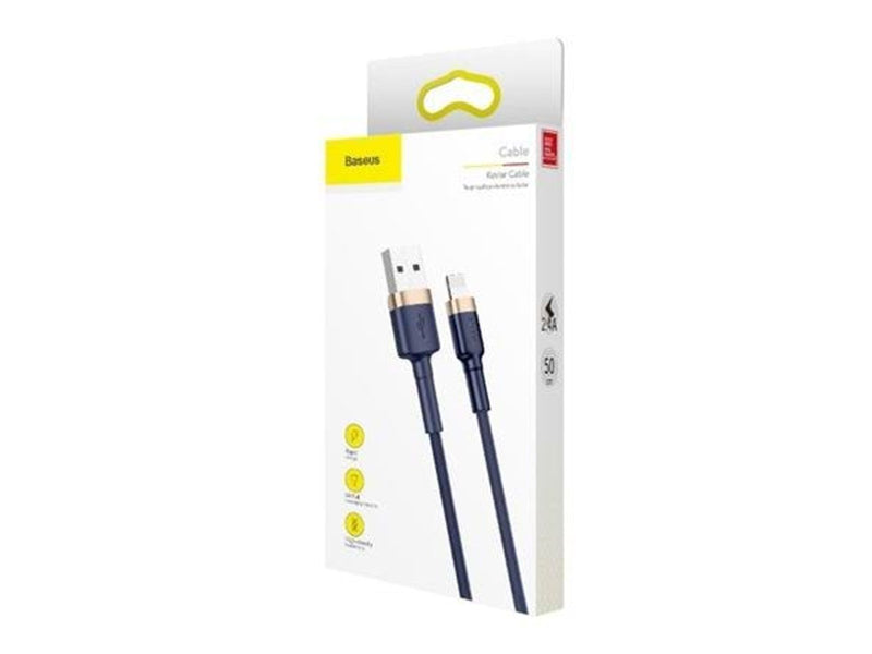 Baseus Cafule Lightning cable 1.5A 2m (Gold+Dark blue)