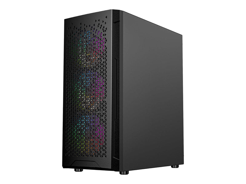 Gembird Fornax 400X - tower - ATX - Gehäuse - Tower - Schwarz