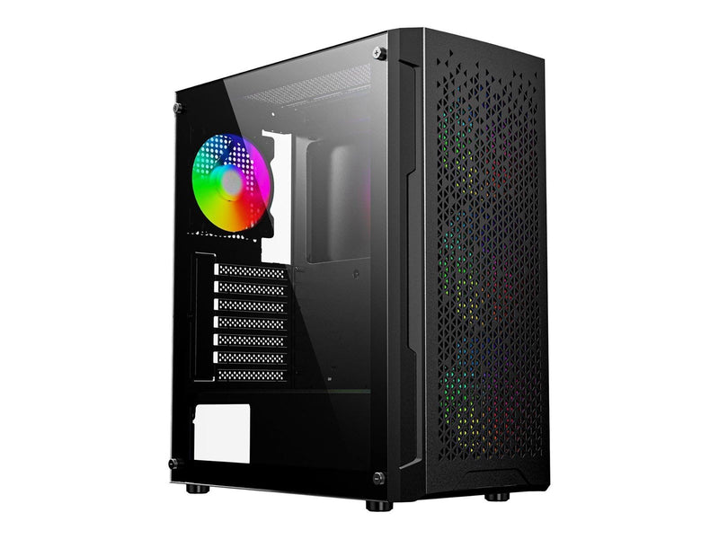 Gembird Fornax 400X - tower - ATX - Gehäuse - Tower - Schwarz