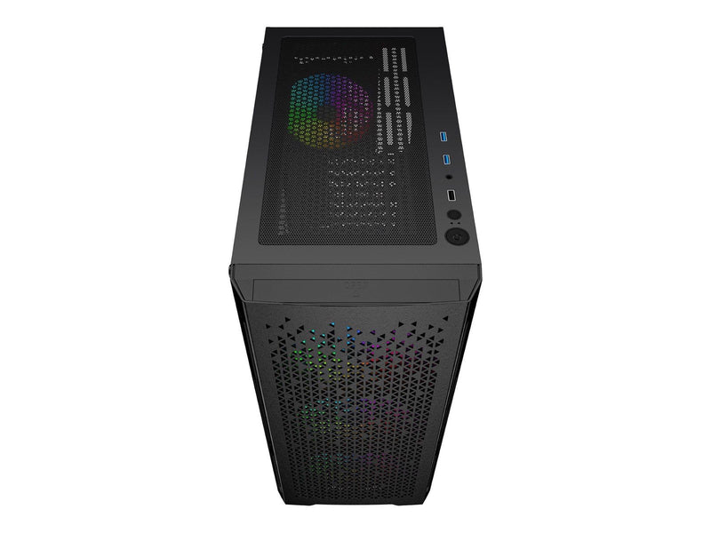Gembird Fornax 400X - tower - ATX - Gehäuse - Tower - Schwarz