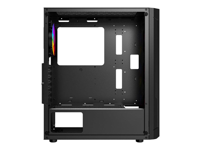 Gembird Fornax 400X - tower - ATX - Gehäuse - Tower - Schwarz