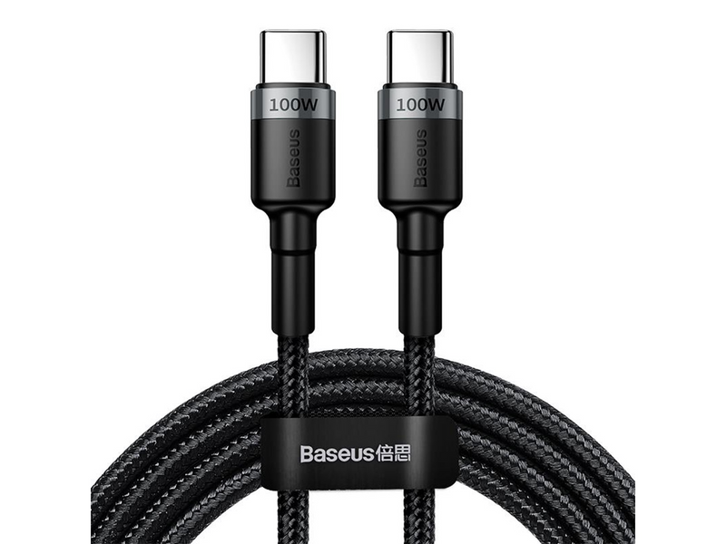 Baseus Cafule PD2.0 100W flash charging USB For Type-C cable (20V 5A)2m Gray+Black