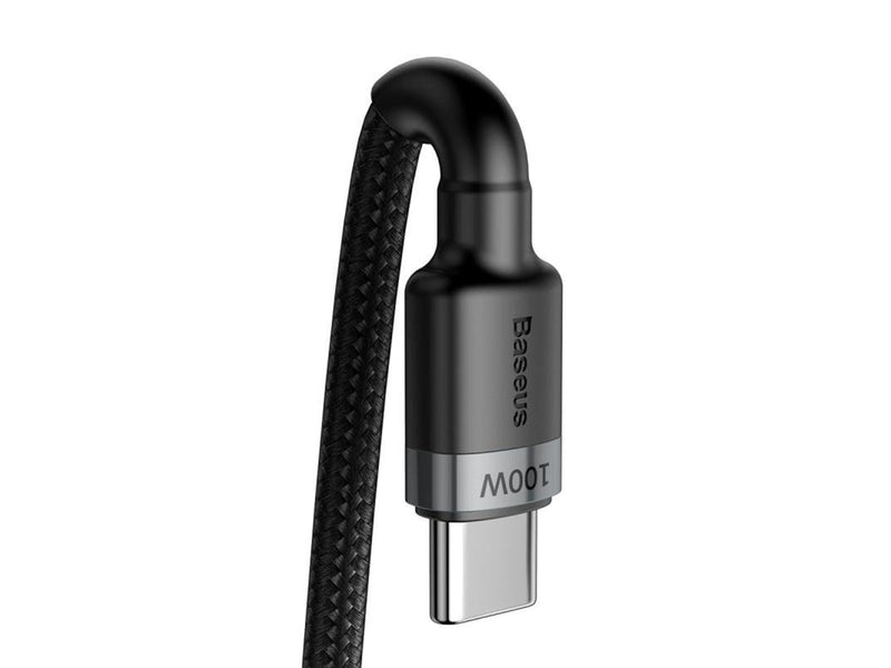 Baseus Cafule PD2.0 100W flash charging USB For Type-C cable (20V 5A)2m Gray+Black