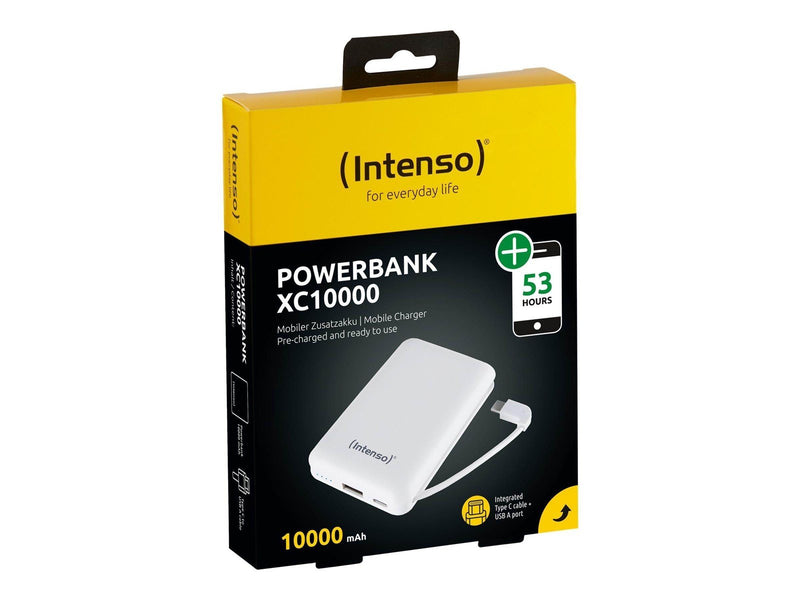 Intenso Powerbank XC10000 white Powerbank (Akku) - Weiß - 10000 mAh