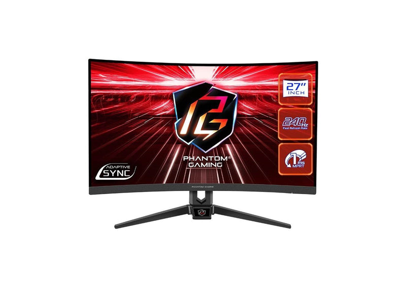 27" ASRock PG27F15RS1A - 1920x1080 - 240Hz - VA - HDR10 - Curved