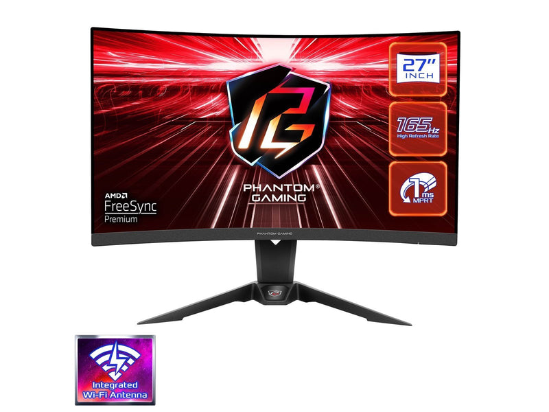 27" ASRock PG27Q15R2A - 2560x1440 - 165Hz - VA - HDR400 - Curved