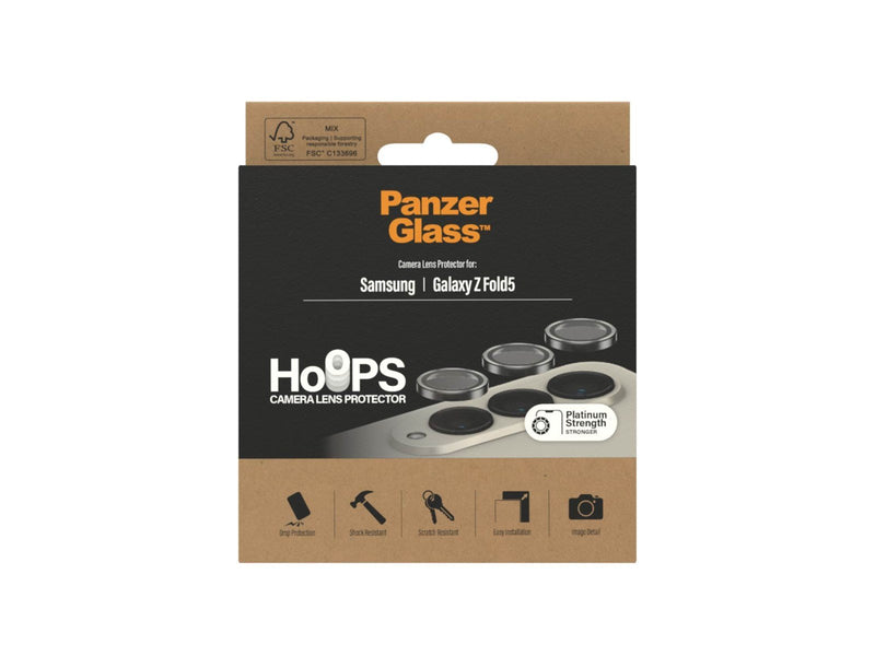 PanzerGlass Hoops™ Camera Lens Protector Samsung Galaxy Z Fold 5 | Black