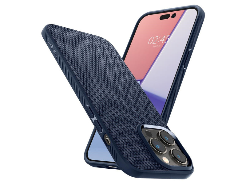 Spigen Liquid Air - navy blue - iPhone 14 Pro
