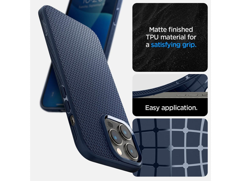 Spigen Liquid Air - navy blue - iPhone 14 Pro