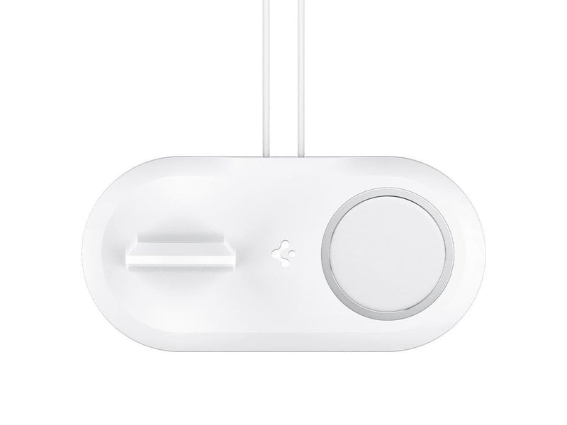 Spigen MagSafe Charger & Apple Watch stand 2in1 MagSafe Duo - white