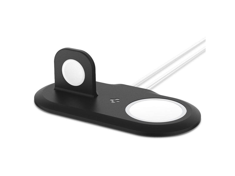 Spigen Magsafe Charger & Apple watch stand 2 in 1 Mag Fit Duo - black