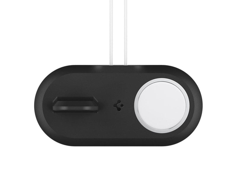 Spigen Magsafe Charger & Apple watch stand 2 in 1 Mag Fit Duo - black