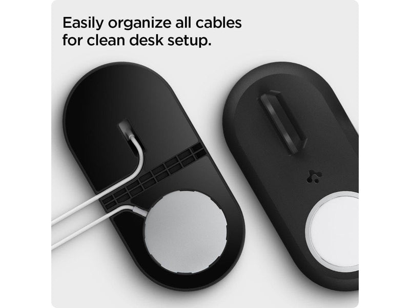 Spigen Magsafe Charger & Apple watch stand 2 in 1 Mag Fit Duo - black