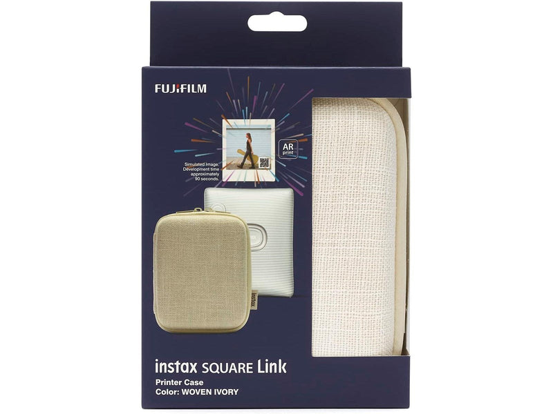 Fujifilm instax Square Link Printer Case woven ivory