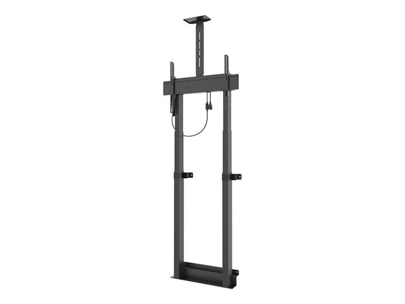 Multibrackets M stand - motorised - for LCD TV - 90 kg - black 90 kg 90" From 100 x 100 mm