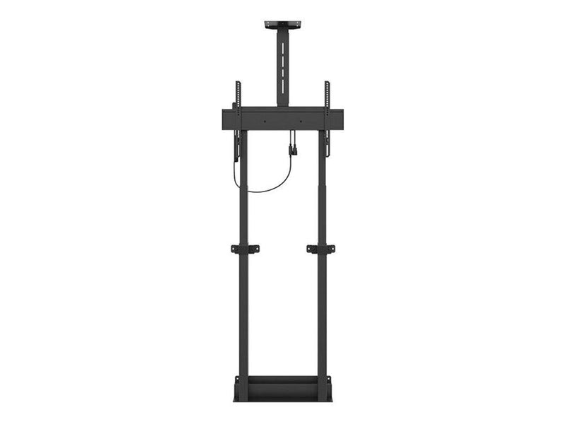 Multibrackets M stand - motorised - for LCD TV - 90 kg - black 90 kg 90" From 100 x 100 mm