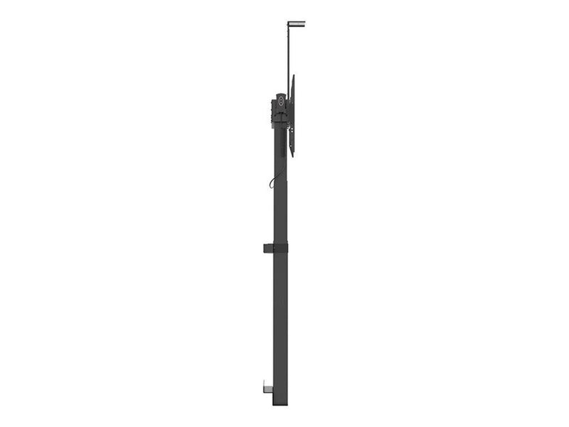 Multibrackets M stand - motorised - for LCD TV - 90 kg - black 90 kg 90" From 100 x 100 mm