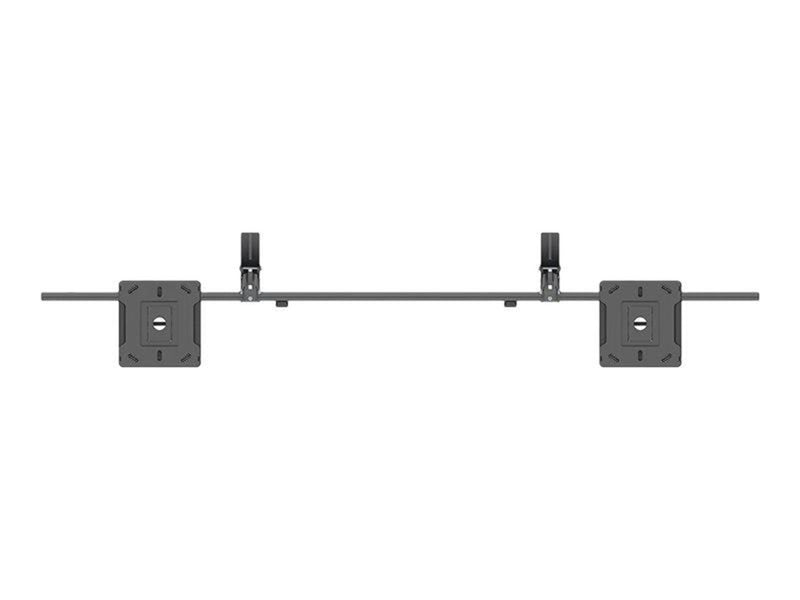 Multibrackets M Pro Series mounting kit - fixed single side tilt - for LCD display - black 80 kg 110" From 100 x 100 mm
