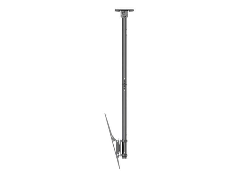 Multibrackets M Pro Series mounting kit - fixed single side tilt - for LCD display - black 80 kg 110" From 100 x 100 mm