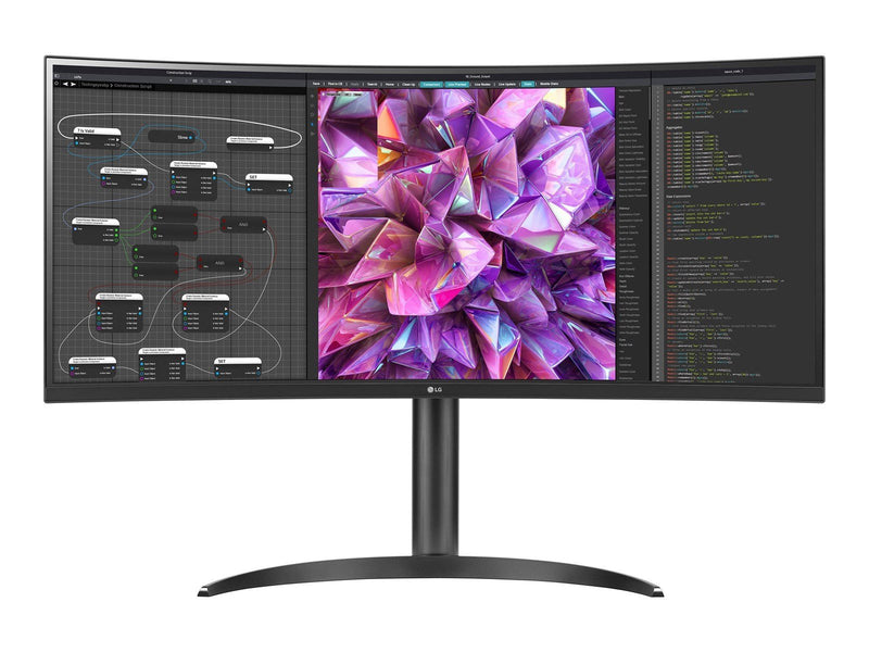 34" LG 34WQ75C-B - 3440x1440 - IPS - HDR10 - 90W USB HUB