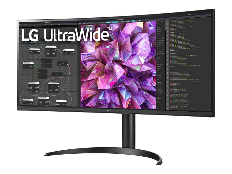 34" LG 34WQ75C-B - 3440x1440 - IPS - HDR10 - 90W USB HUB