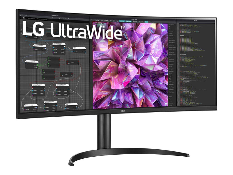 34" LG 34WQ75C-B - 3440x1440 - IPS - HDR10 - 90W USB HUB
