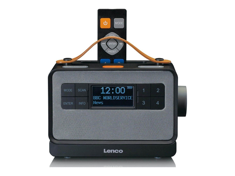 Lenco PDR-065BK - Portable FM/DAB+ radio with big buttons and "Easy Mode" function - DAB+/FM - Stereo - schwarz