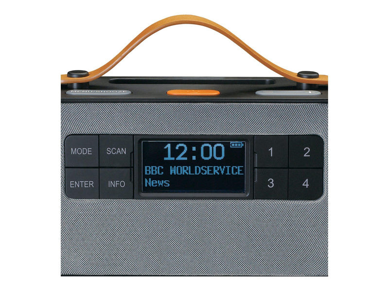 Lenco PDR-065BK - Portable FM/DAB+ radio with big buttons and "Easy Mode" function - DAB+/FM - Stereo - schwarz