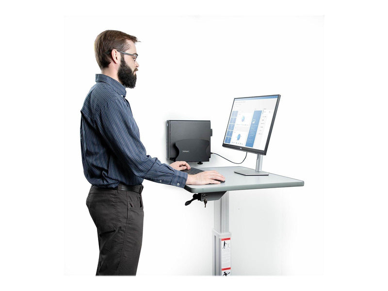 StarTech.com PC Wall Mount Bracket For Desktop Computers Up To 40lb Toolless Width Adjustment 1.9-7.8in (50-200mm) Heavy-Duty St