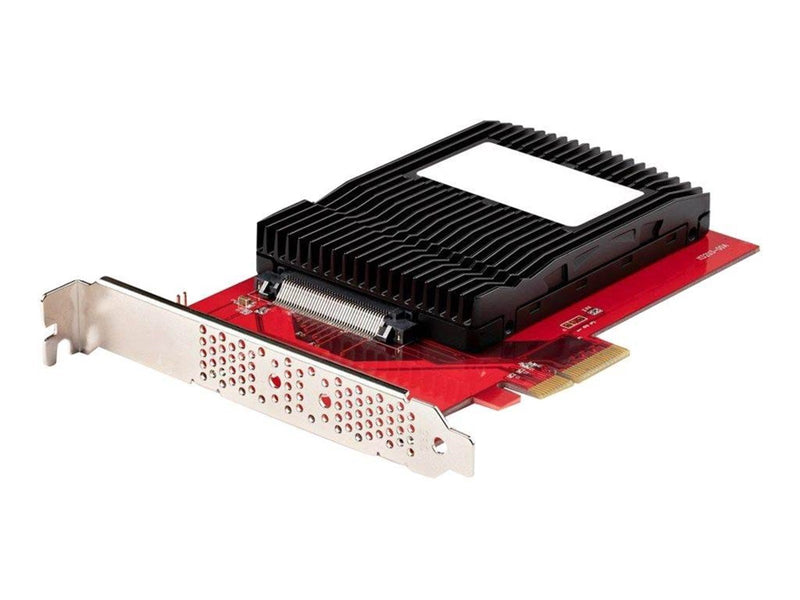 StarTech.com U.3 to PCIe Adapter Card PCIe 4.0 x4 Adapter For 2.5" U.3 NVMe SSDs SFF-TA-1001 PCI Express Add-in Card for Desktop