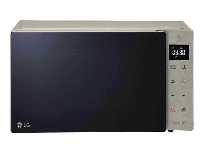 LG NeoChef MH6535NBS - microwave oven with grill - freestanding - black/steel silver