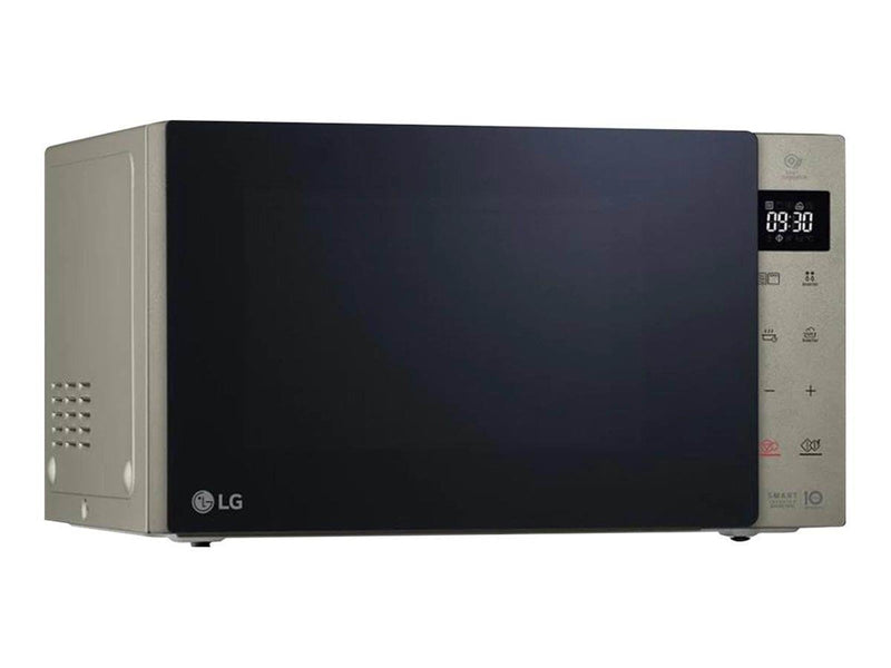 LG NeoChef MH6535NBS - microwave oven with grill - freestanding - black/steel silver