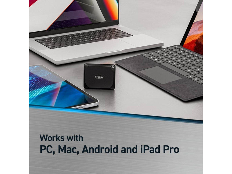 Crucial X10 Pro - 2TB - Extern SSD - USB 3.2 Gen 2