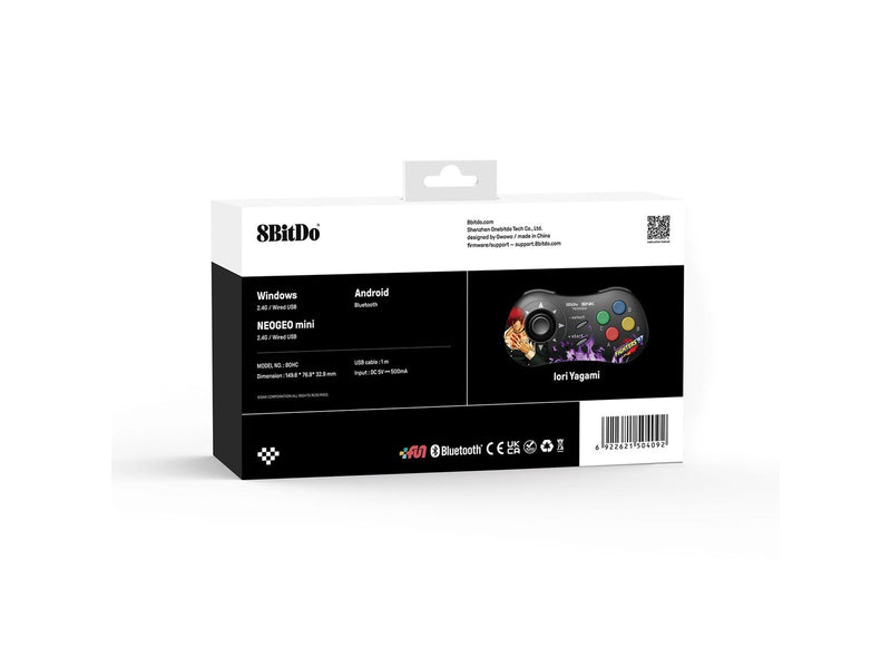 8BitDo NEOGEO Wireless Pad Iori Yagami Edition - Wireless Controller - Android