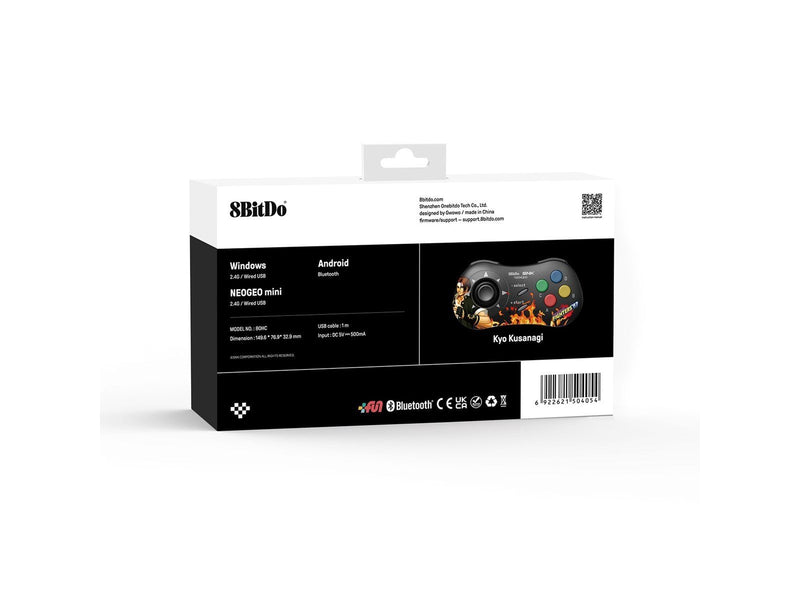 8BitDo NEOGEO Wireless Pad Kyo Kusanagi Edition - Wireless Controller - Android