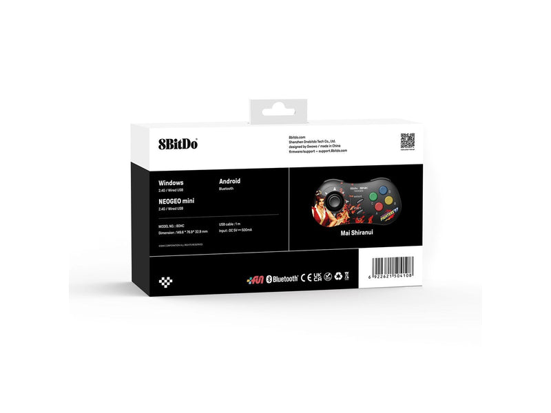 8BitDo NEOGEO Wireless Pad Mai Shiranui Edition - Wireless Controller - Android
