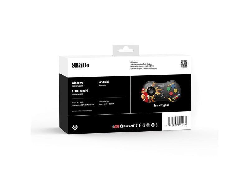8BitDo NEOGEO Wireless Pad Terry Bogard Edition - Wireless Controller - Android