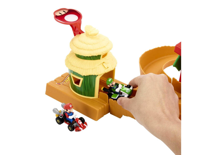 Hot Wheels Super Mario Bros. Movie Jungle Kingdom Raceway