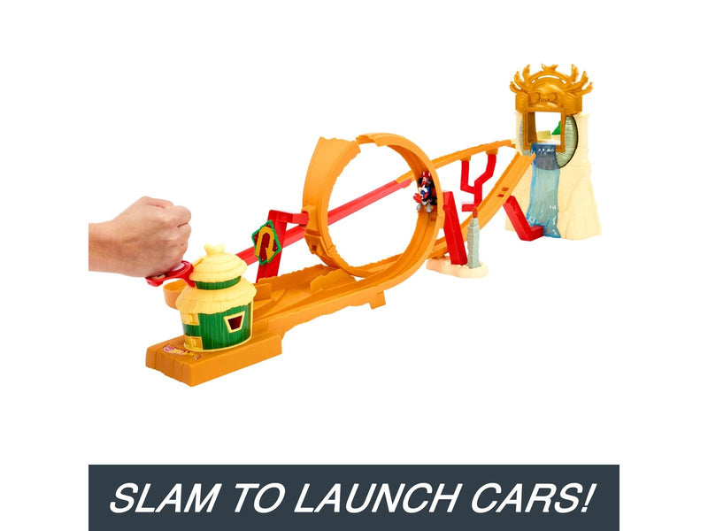 Hot Wheels Super Mario Bros. Movie Jungle Kingdom Raceway