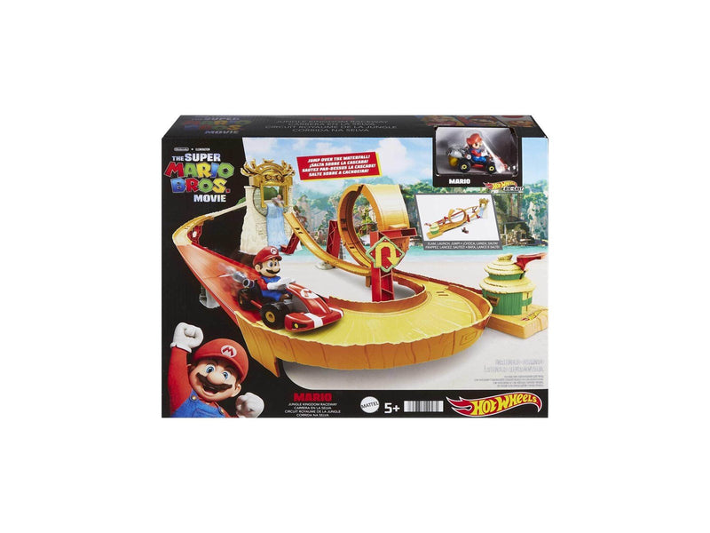 Hot Wheels Super Mario Bros. Movie Jungle Kingdom Raceway